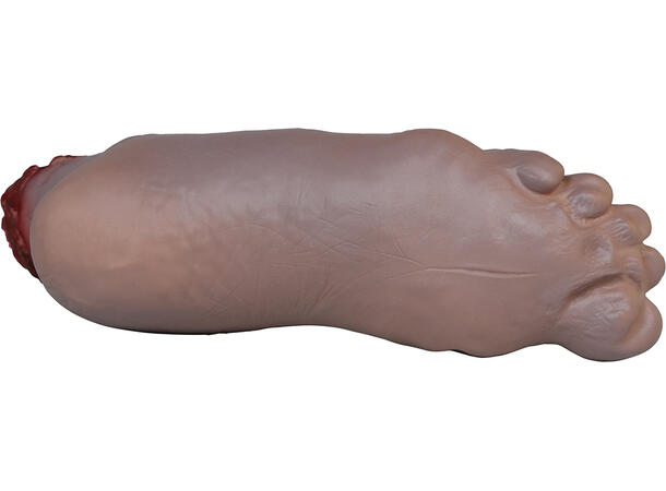 Avkappet fot - Blodig 1 Dekorasjon i lateks - 31cm 