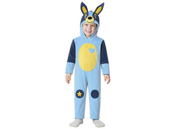 Baby Blå Hund 1 Barnekostyme til gutt - Str 3-4 År 