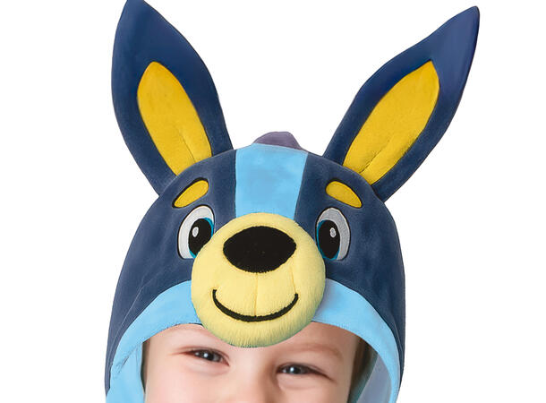 Baby Blå Hund 1 Barnekostyme til gutt - Str 3-4 År 