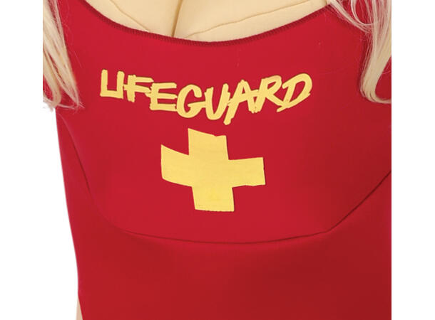 Badevakt m/pupper og penis 1 Herrekostyme - str 48-50 (M) 