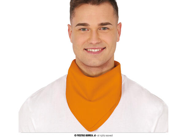 Bandana - Oransje 1 Bandana til voksen i polyester 