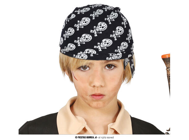 Bandana til barn - Pirat 1 Bandana til barn i polyester 