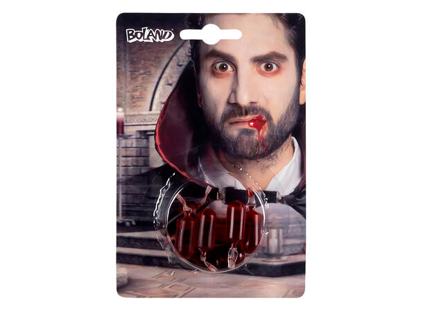 Blodkapsler - 7 stk 7 Kapsler med falskt blod 