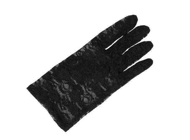 Blondehansker - Sort - Korte 1 Par hansker - 22cm 