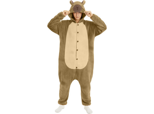 Capybara - Onepiece - Grønn 1 Herrekostyme - str 48-50 (M) 