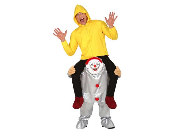 Carry Me kostyme - Morderklovn 1 Kostyme til voksen - Str 52-54 (L) 