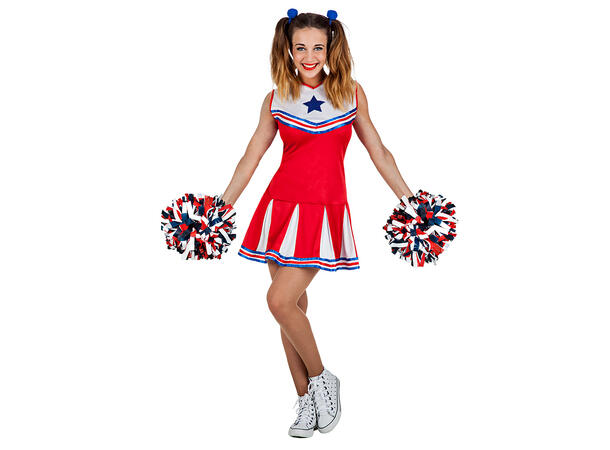 Cheerleader - holly 1 Damekostyme - Str S 