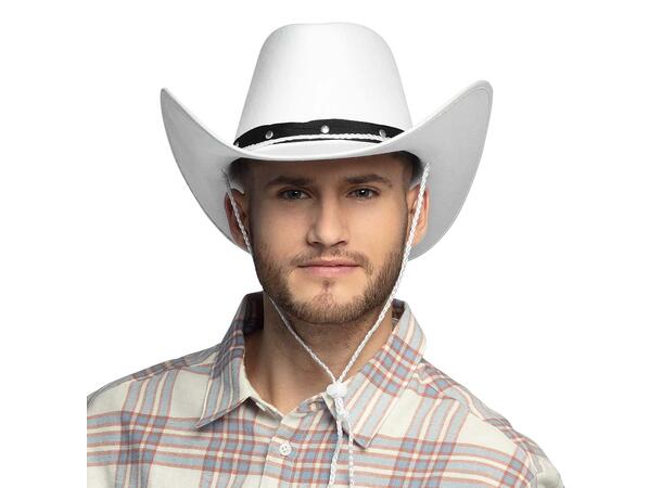 Cowboyhatt - Wichita - Hvit 1 Hatt til voksen - Onesize 