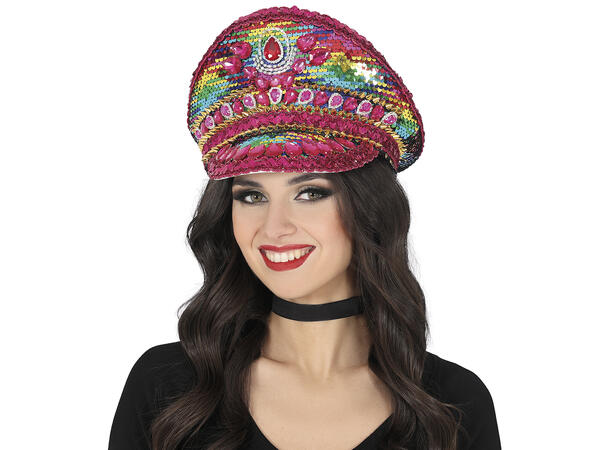 De-luxe kapteinshatt - Multicolor 1 Hatt til voksen - Onesize 