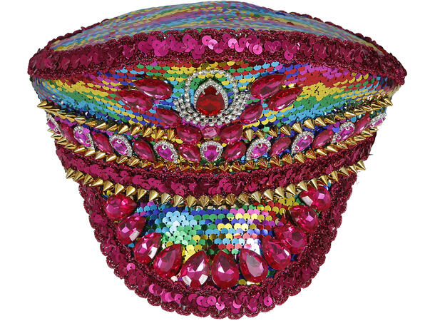 De-luxe kapteinshatt - Multicolor 1 Hatt til voksen - Onesize 