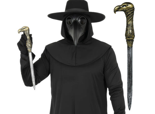 Dolk med ørnehode 1 Våpen i PVC - 43cm 