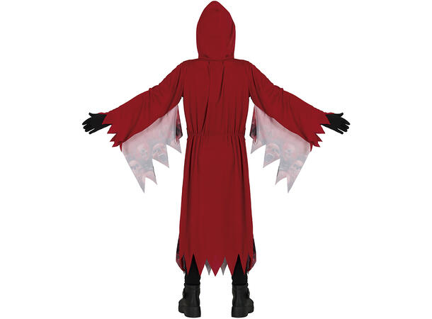 Døden i rød tunika - Unisex 1 Kostyme til barn - 7-9 år (133 cm) 