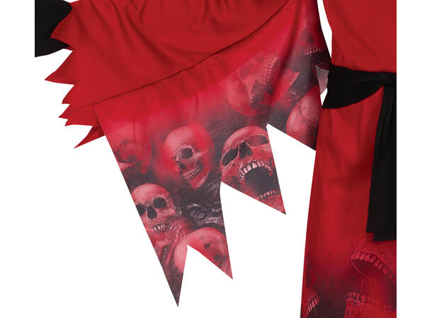 Døden i rød tunika - Unisex 1 Kostyme til barn - 7-9 år (133 cm) 