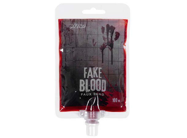 Falskt blod i pose 1 Pose falskt blod - 100ml 