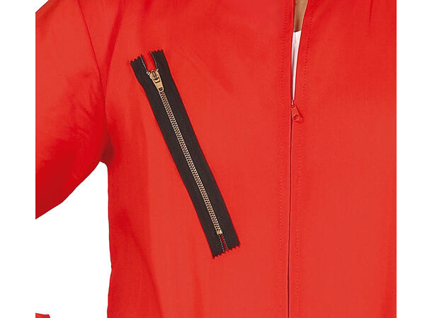 Fangekostyme - Onepiece - Rød 1 Herrekostyme - str 48-50 (M) 