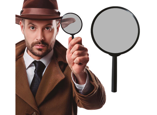 Forstørrelsesglass - Detektiv 1 Forstørrelsesglass - 16cm 