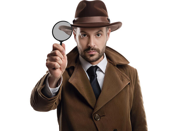 Forstørrelsesglass - Detektiv 1 Forstørrelsesglass - 16cm 