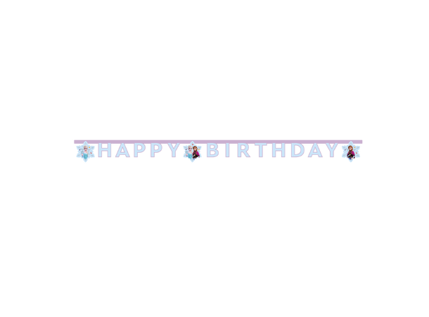 Frozen - Idyllic Wonder 1 FSC - "Happy Birthday" - Leddbanner