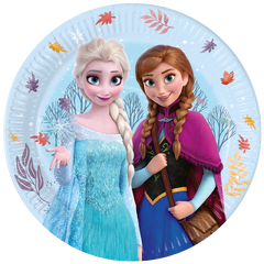 Frozen - Idyllic Wonder 8 FSC Plastfrie Tallerkener i papir 23cm