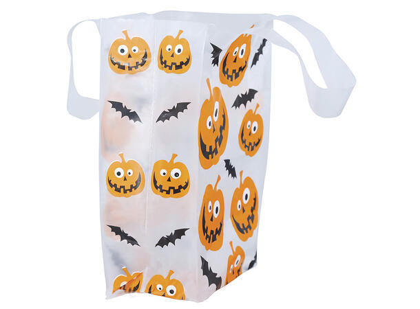 Godteposer - Gresskar 6 Poser i plast - 14x20cm 