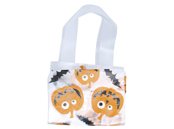 Godteposer - Gresskar 6 Poser i plast - 14x20cm 