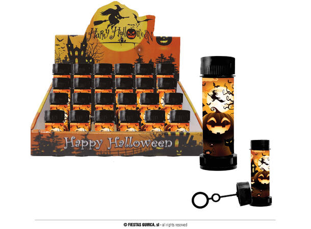 Gresskar - Såpebobler 1 display med 24 såpebobler - 14cm 