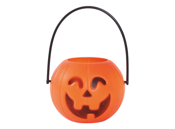 Gresskar i plast - oransje 6 Gresskar i PVC - 7cm 