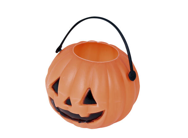 Gresskar i plast - oransje 6 Gresskar i PVC - 7cm 