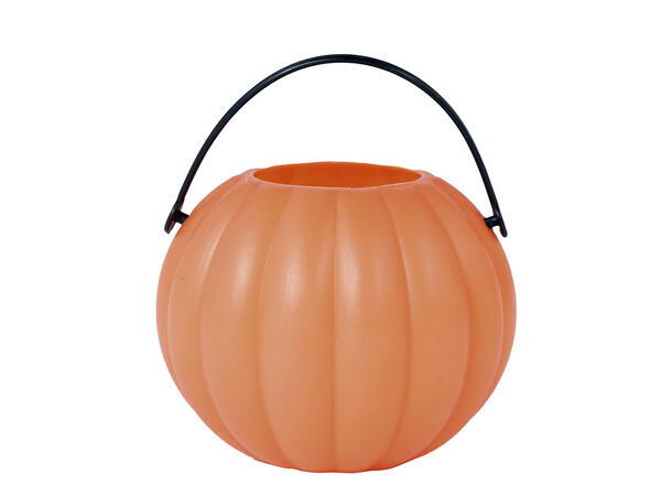 Gresskar i plast - oransje 6 Gresskar i PVC - 7cm 