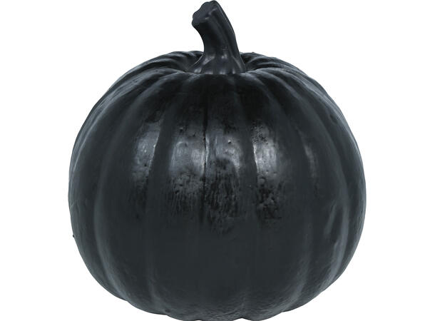 Gresskar m/intenst lys - sort 1 Gresskar i Skum m/lys - 20cm 