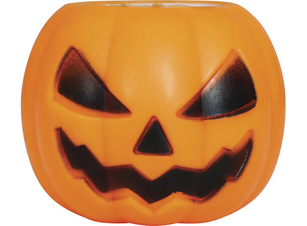 Gresskar med pop-up spøkelse Display med 12 gresskar i PVC- 5cm 