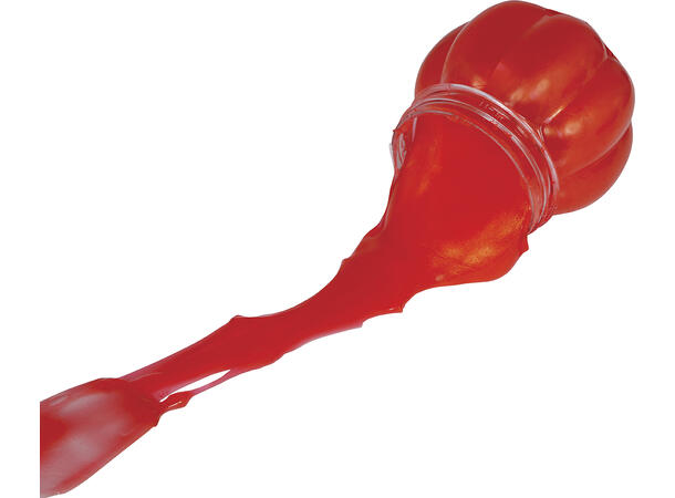 Gresskarkrukker med slim - oransje Display med 12 krukker 