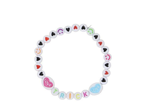 Halloween perler til å lage smykker -DIY 1 Boks med 270 perler i plast 