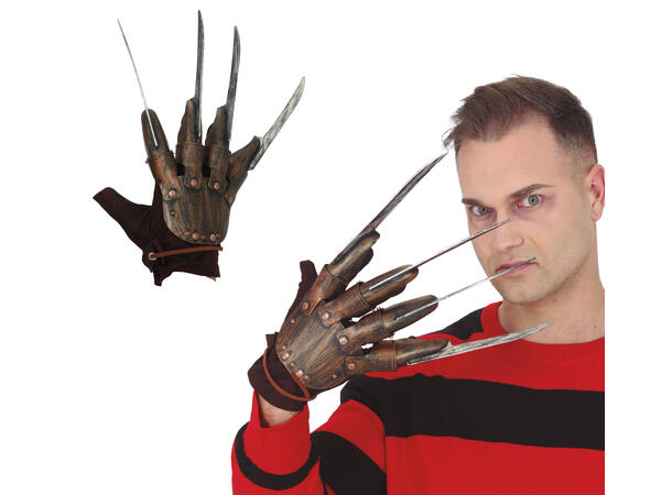 Hanske m/knivblad - HQ 1 Våpen i PVC/Polyester 