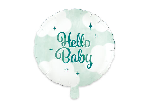 Hello Baby 1 Folieballong - 43cm (18") 