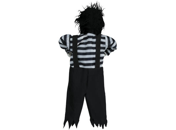 Hengende skrekkdukke m/stipete genser 1 Hengende figur - 50cm 