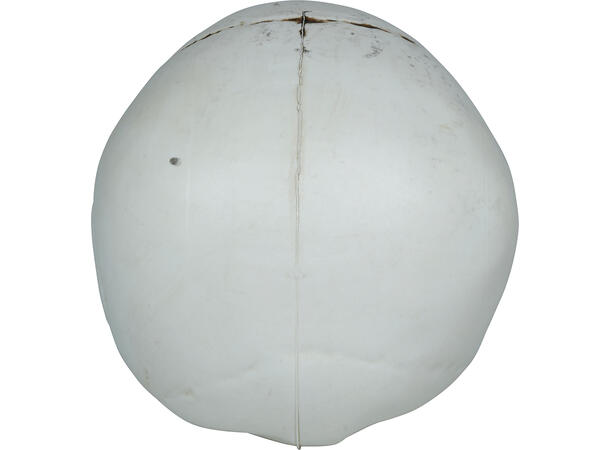 Hodeskalle - Hvit 1 Dekorasjon i PVC - 20cm 
