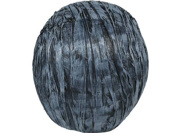 Hodeskalle med lys 1 Dekorasjon i skum m/lys - 35cm 