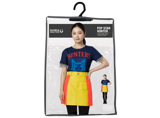 K-Pop - Hunter 1 Barnekostyme til jente - Str 14-16 År 