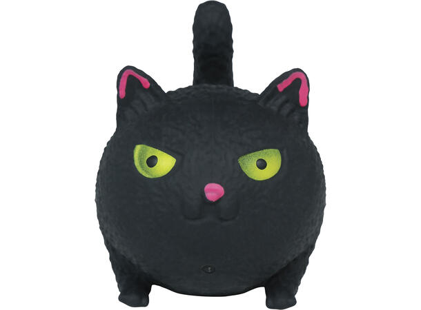 Katter i myk lateks - Klembare Display med 12 figurer - 7cm 