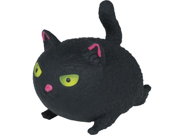 Katter i myk lateks - Klembare Display med 12 figurer - 7cm 