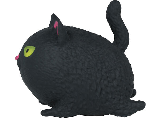 Katter i myk lateks - Klembare Display med 12 figurer - 7cm 