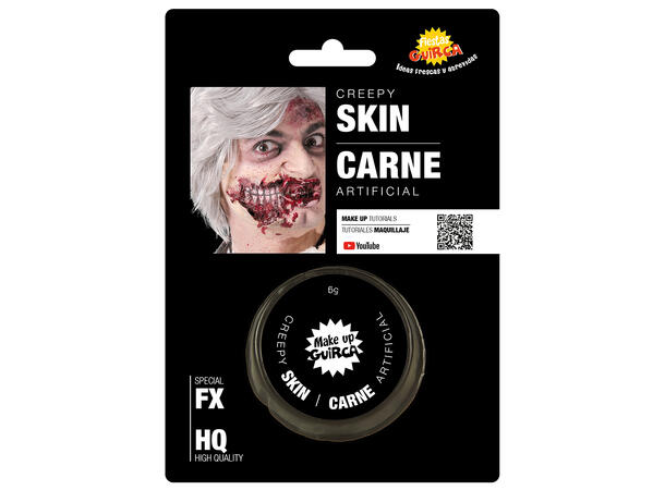 Kunstig hud 1 Boks med sminke - 5g 