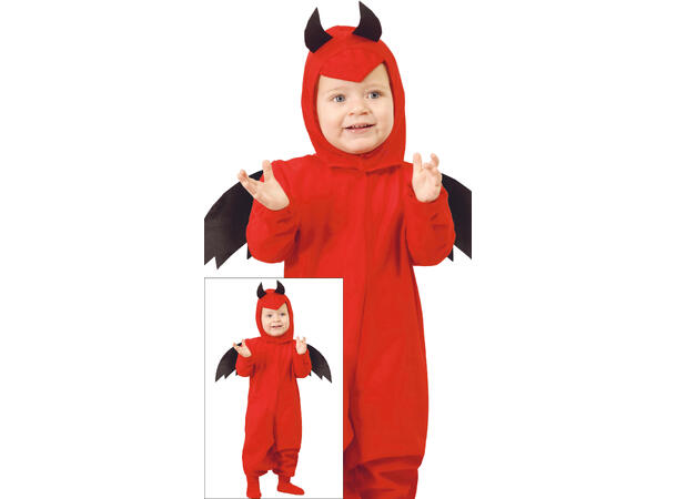 Liten Demon - Baby 1 Kostyme til baby - 12-18 mnd 