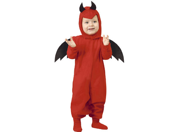 Liten Demon - Baby 1 Kostyme til baby - 12-18 mnd 
