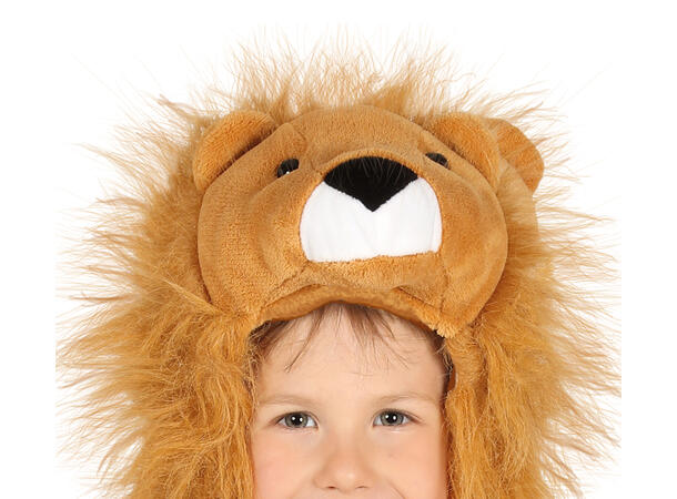 Løvekostyme - Gul 1 Barnekostyme Unisex - Str 3-4 År 