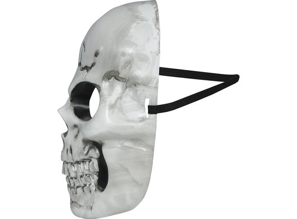 Maske - Hodeskalle hvit 1 Maske i PVC 