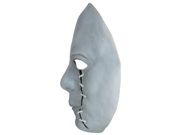 Maske - Hvit m/arr 1 Maske i Lateks 