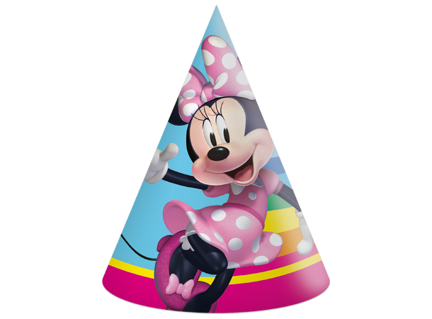 Minnie - Rainbow make me smile 6 FSC - Papirhatter - 16x12cm 