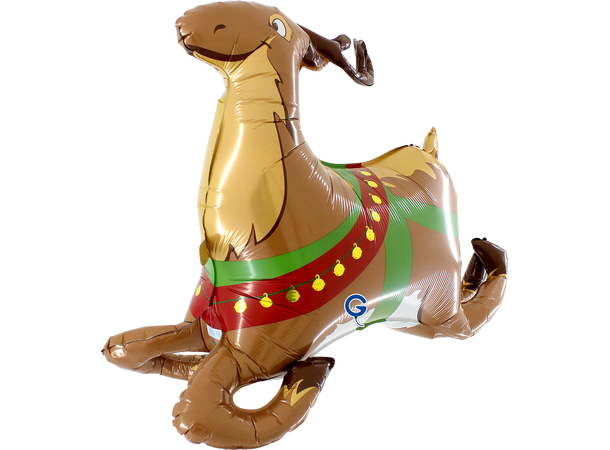 Nissens reisdyr - 3D 1 Folieballong med form - (86x62x29 cm) 